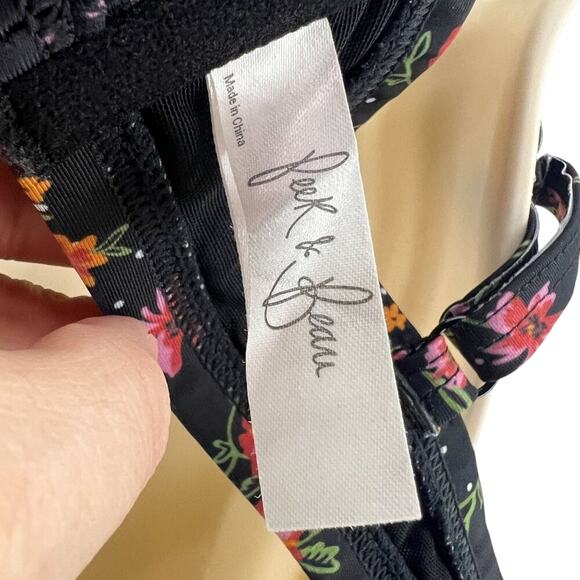 Peek & Beau Fuller Bust Underwire Bikini Top Winter Floral 34F - Picture 5 of 9